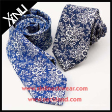 2015 New Product Short Cotton Printed Unique Ties for Men